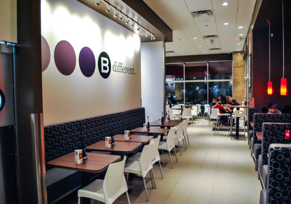 BURGER 21 fast food restaurants chain