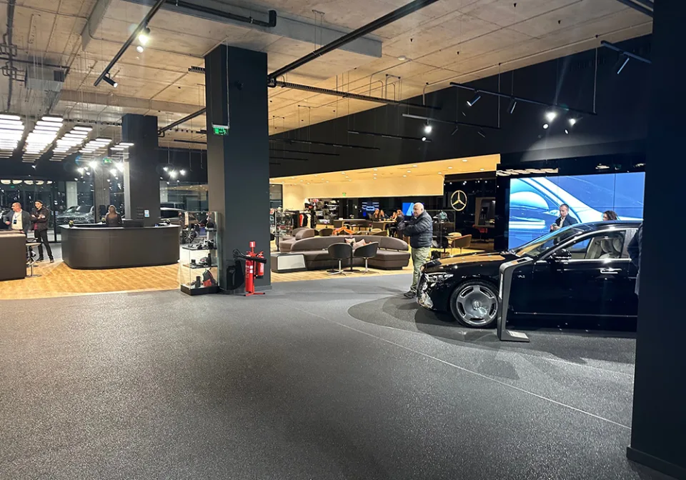 Mercedes-Benz Silver star complex
